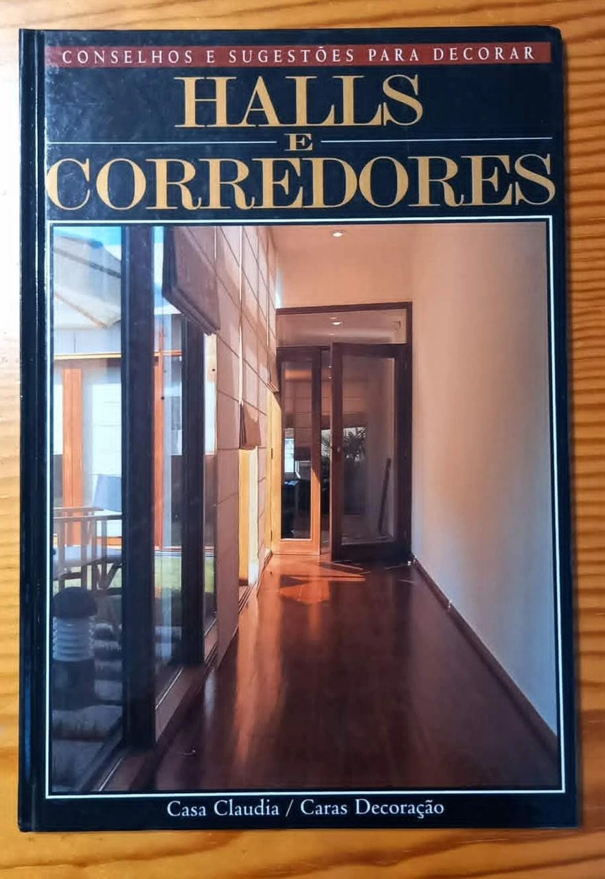 Livro Conselhos e Sugestões para Decorar: Halls e Corredores